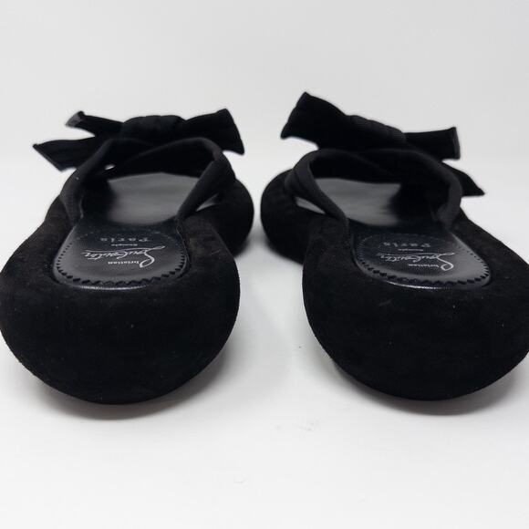 Christian Louboutin Matriciasummer Flats Slides Mules Black 37 EU - Picture 5 of 6